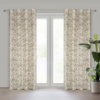 Zasłona gotowa LUCINA 140x250 naturalny+złoty