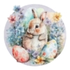 Podkładka dekoracyjna EASTER 33x33 wielokolorowy