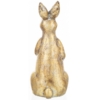 Figurka KRÓLIK 31,5x13x13 złoty - obrazek 3