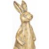 Figurka KRÓLIK 31,5x13x13 złoty - obrazek 5