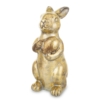 Figurka KRÓLIK 30,5x13x15 złoty