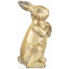 Figurka KRÓLIK 30,5x13x15 złoty - obrazek 6