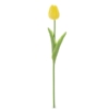 Kwiat TULIPAN 33x6x3,5 żółty+zielony
