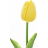 Kwiat TULIPAN 33x6x3,5 żółty+zielony - obrazek 3