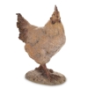 Figurka KURA 33x22x12,5 brązowy