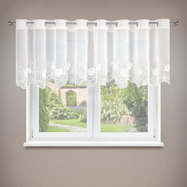 Firana gotowa LETI 350x70 biały