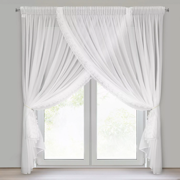 Firana gotowa LUISA I 400x250 biały