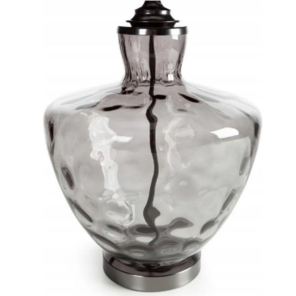 Lampa dekoracyjna ADELINE 30 x 30 x 74 cm czarna - obrazek 3